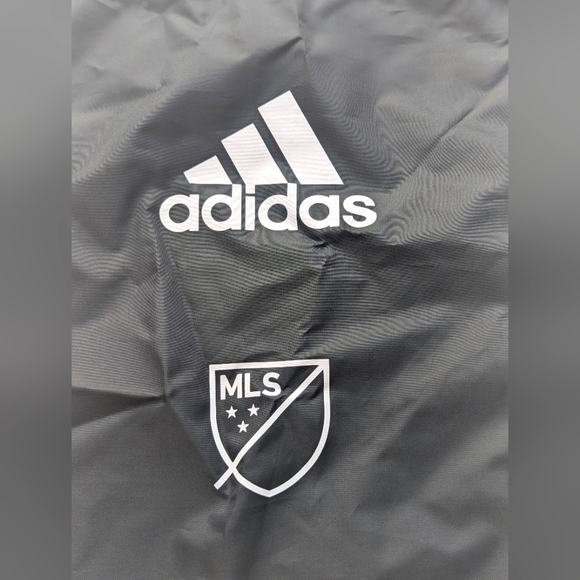 New Adidas MLS Drawstring Bag - Black - Picture 3 of 7